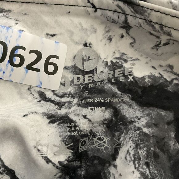 90 Degree‎ By Reflex full length leggins activewear marble sweatpants Sz Small - Picture 8 of 9